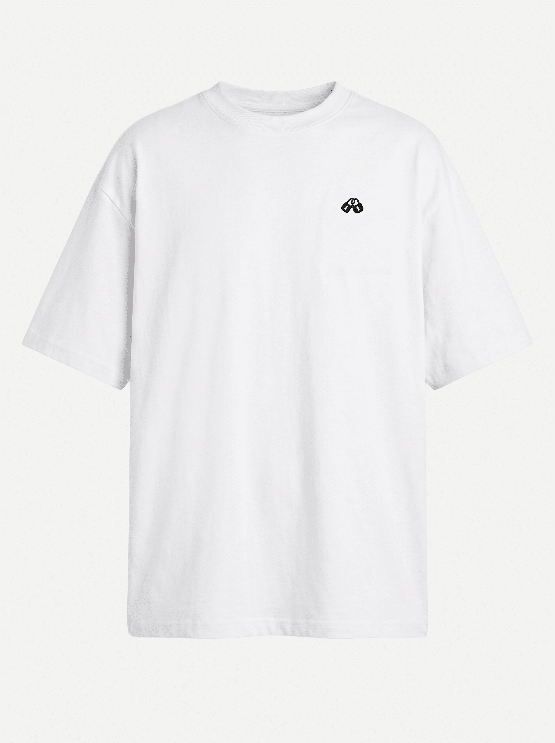 CAMISETA OVERSIZE LOCK 210 BLANCA