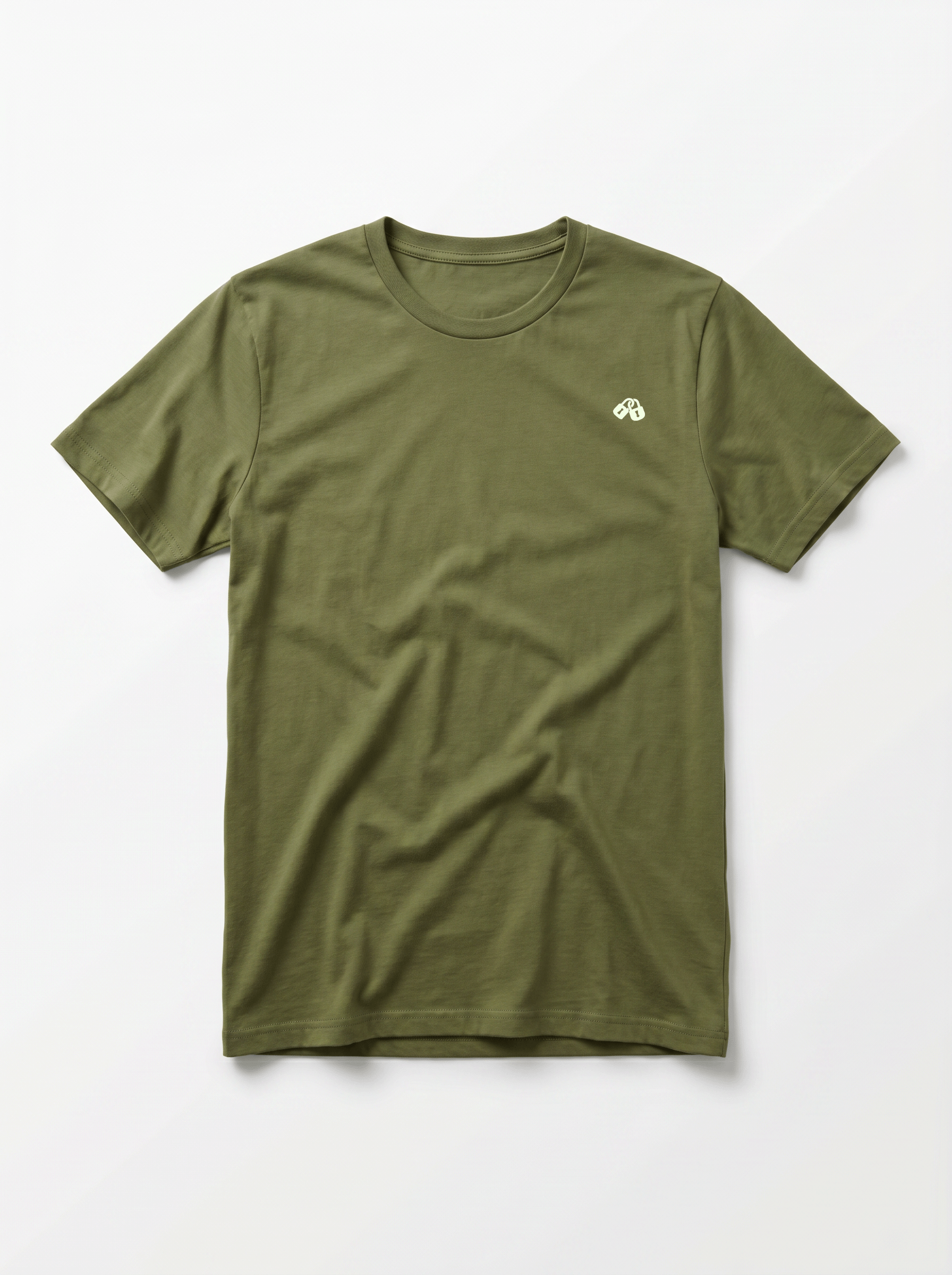 CAMISETA LOCK VERDE FRONTAL