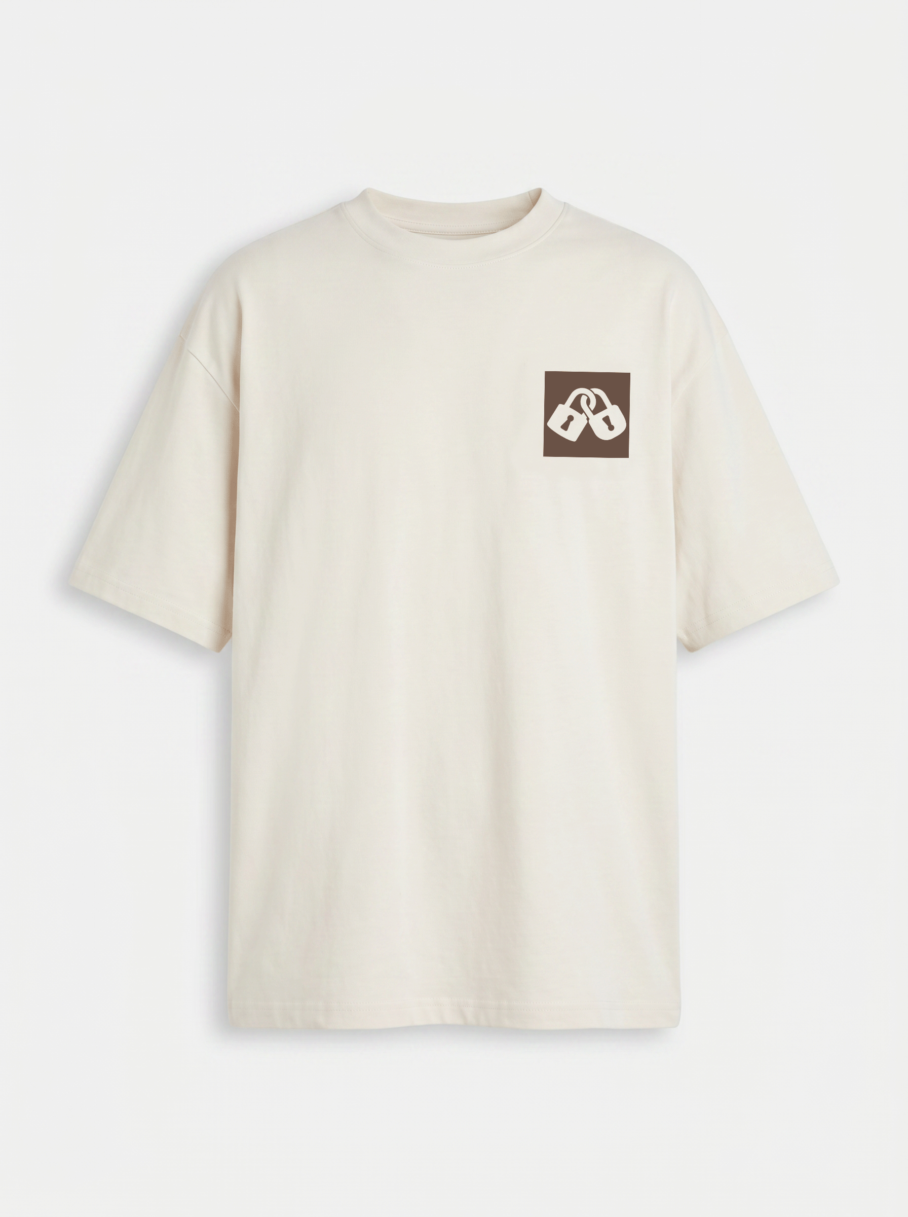 camiseta-surf-oversize-blanco-roto-detalle-marron-parte-delantera
