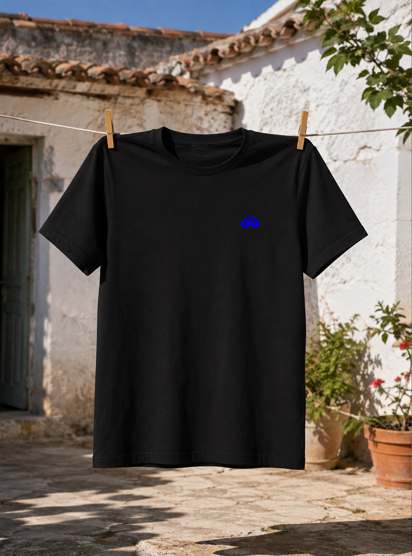 CAMISETA DE MANGA CORTA CLASSIC SURF M NEGRA CANDADO *VINILO* - Imagen 3