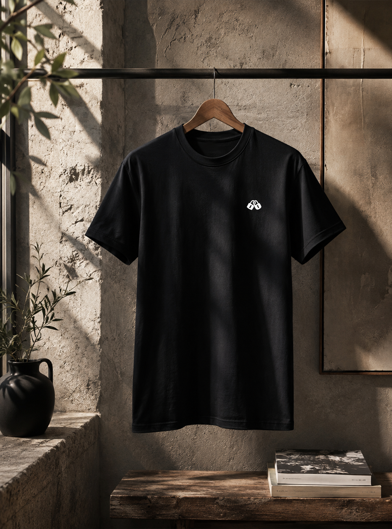 CAMISETA DE MANGA CORTA CLASSIC SURF M NEGRA CANDADO *VINILO* - Imagen 4
