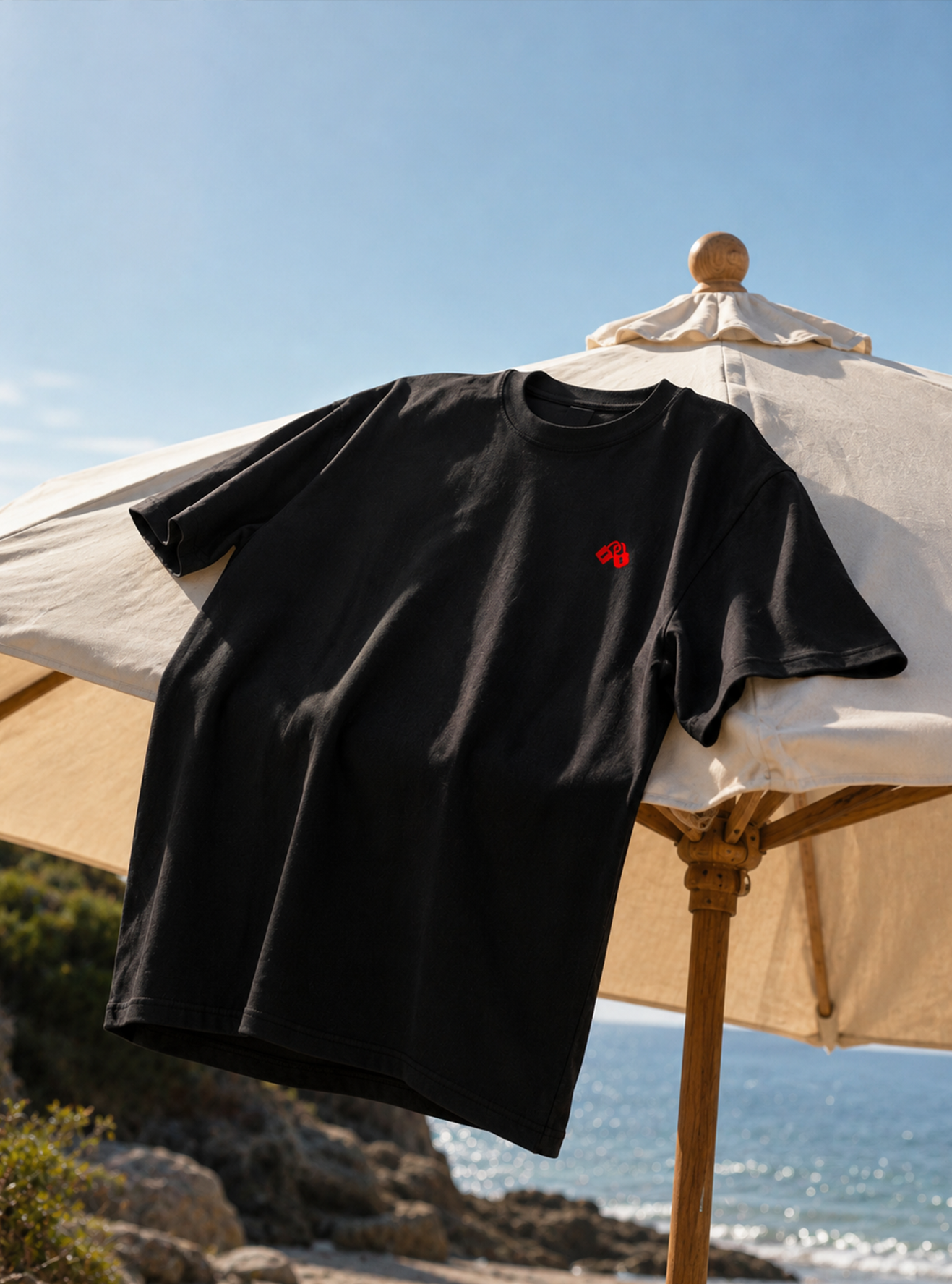 CAMISETA DE MANGA CORTA CLASSIC SURF M NEGRA CANDADO *VINILO* - Imagen 5