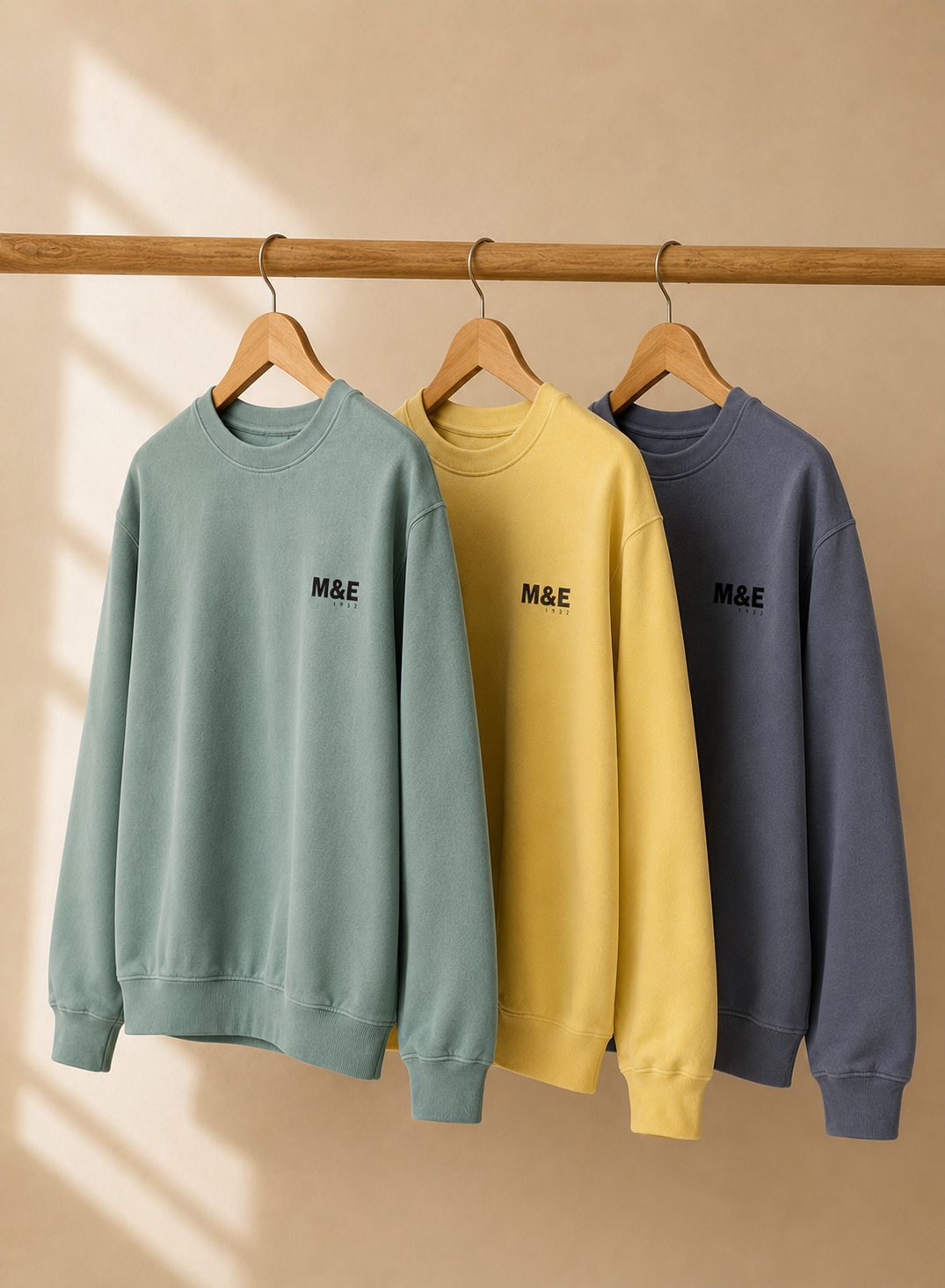 SUDADERA ODÍN MIE P AMARILLO LAVADO - Imagen 4